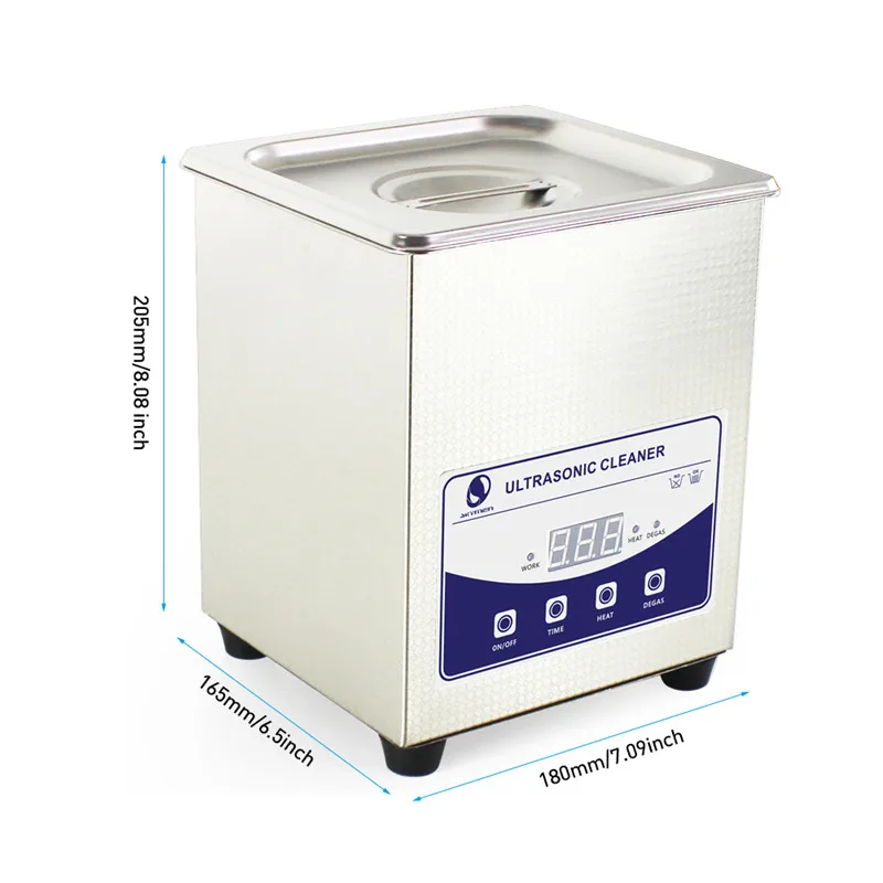 Professional Smart Ultrasonic Cleaner Stainless Steel Digital Ultrasound Wave Washing Cleaning 2L 160W For Jewelry Glasses Watch (9)