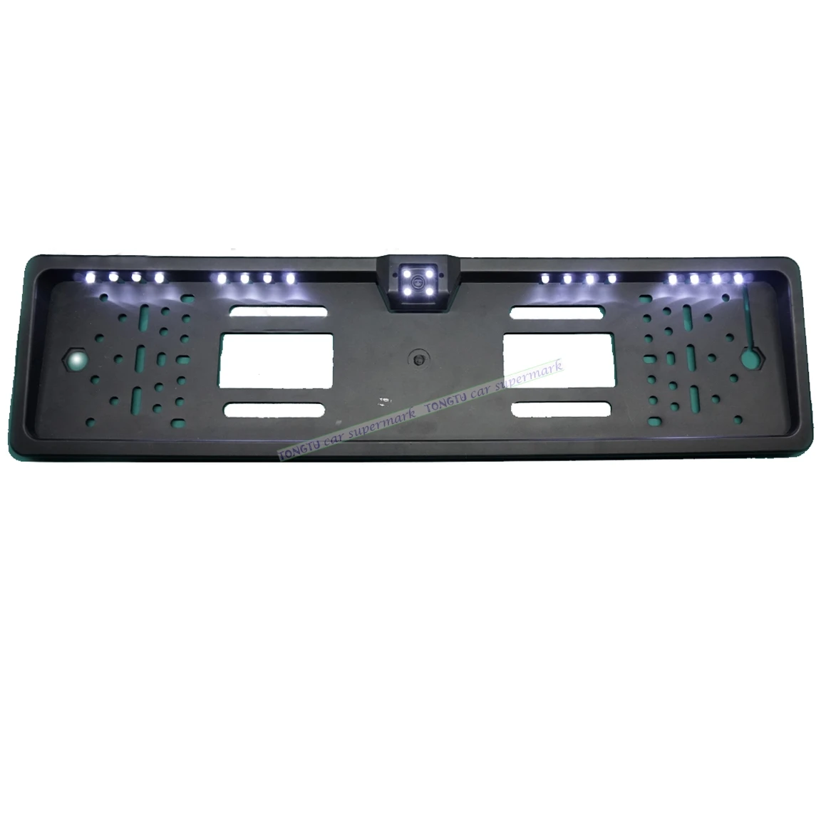 Universal 16 LEDs License Plate Frame Auto Reverse Rear View Backup font b Camera b font