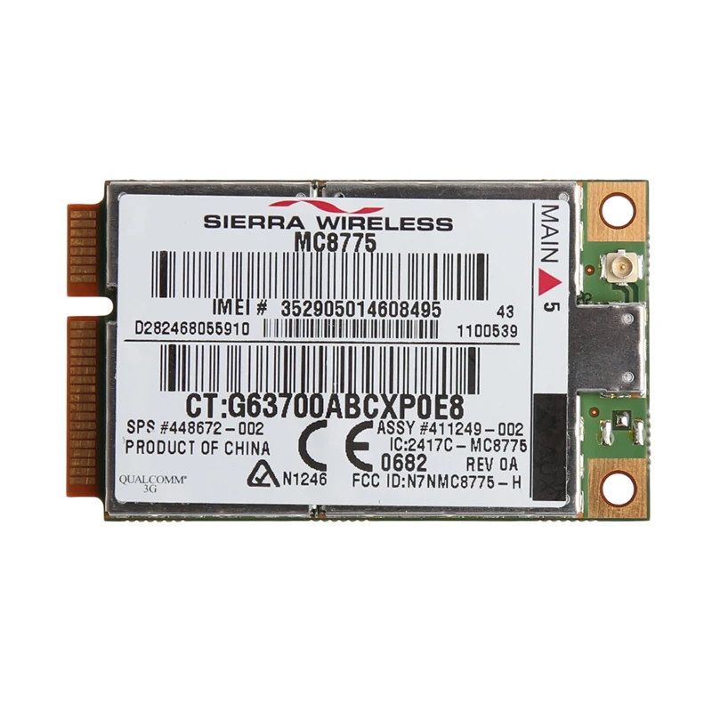 Разблокирована Sierra MC8775 HS2300 PCI-E HSPA 3g WWAN Wi-Fi Беспроводной карты для hp