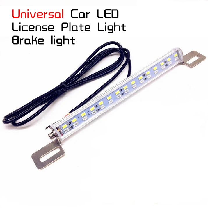 30 LED Universal super white car license plate lights bolt on reverse