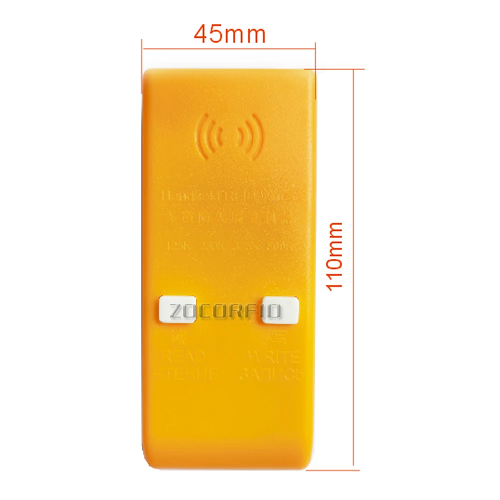 Сломанный ручной межсетевой экран 125 кГц EM4100 RFID Копир/карта доступа Дубликатор