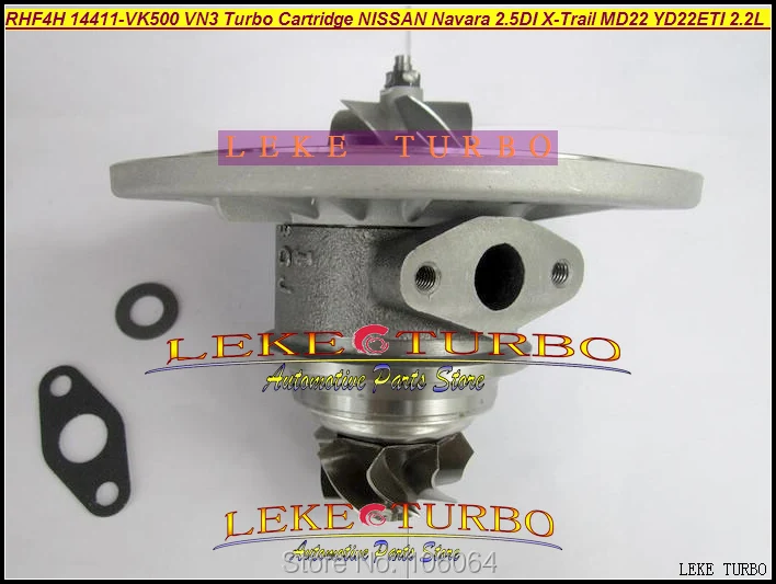 

Free Ship Turbo Cartridge CHRA RHF4H VN3 14411-VK500 14411-VK50B 14411 VK500 For Nissan Navara MD22 2.5L X-Trail YD22ETI 2.2L