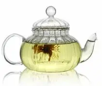 1 Набор, 600 мл, в стиле тыквы, прочный стеклянный чайник с фильтром, ручной работы, термостойкий чайный кунг-фу, цветочный чай, кофе, хит, JO 1052 - Цвет: B