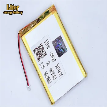 

1.0MM 2pin connector 4862100 5060100 3.7V 5000mAh polymer rechargeable battery tablet pc 7 inch e-books GPS PDA Li-po battery