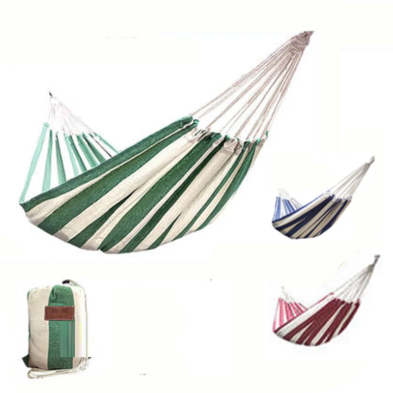 

T Plain Color Canvas Hammock Camping Kids Furniture Outdoor Hanging Rocking Chair Hamock Nordic Swing Adults Hanging Chair