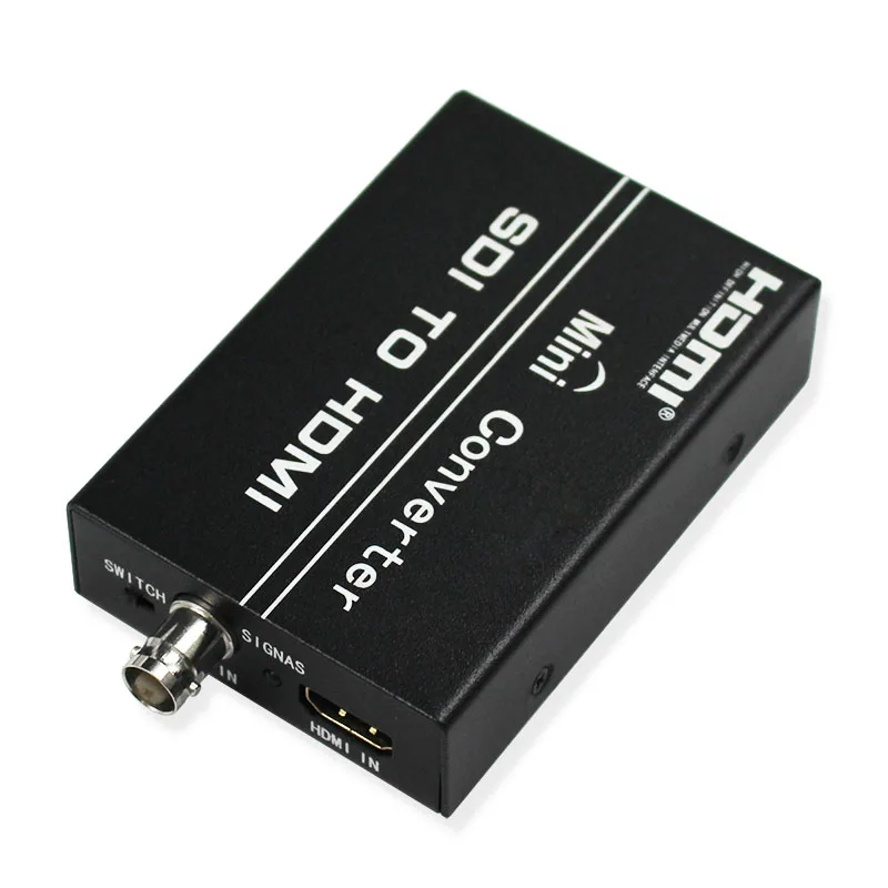 HDMI К HDMI Конвертер SDI В HDMI Конвертер Адаптер Поддержка SD/HD-SDI/3G-SDI Сигналы, Показывающие на HDMI Display бесплатная Доставка