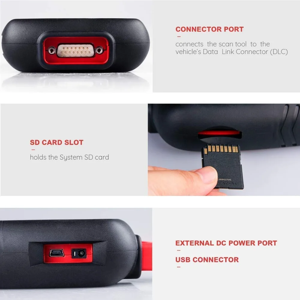 AUTEL MaxiDiag Elite MD802 Diaglink OBD2 Scanner