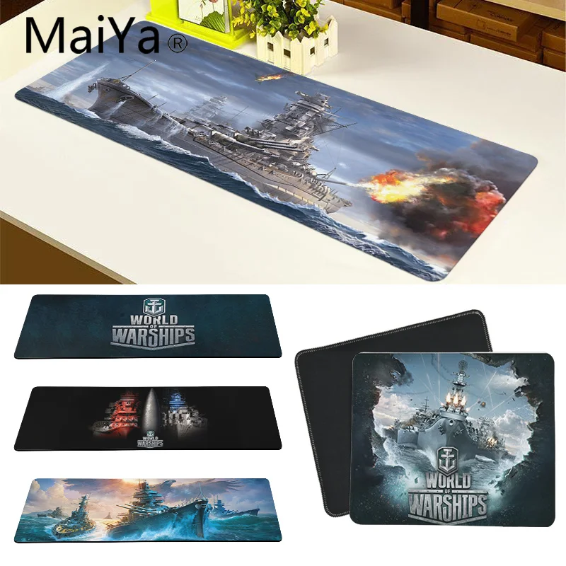 Maiya высокое качество World of Warships DIY дизайн игровой с узором коврик для мыши резиновый ПК компьютерный игровой коврик