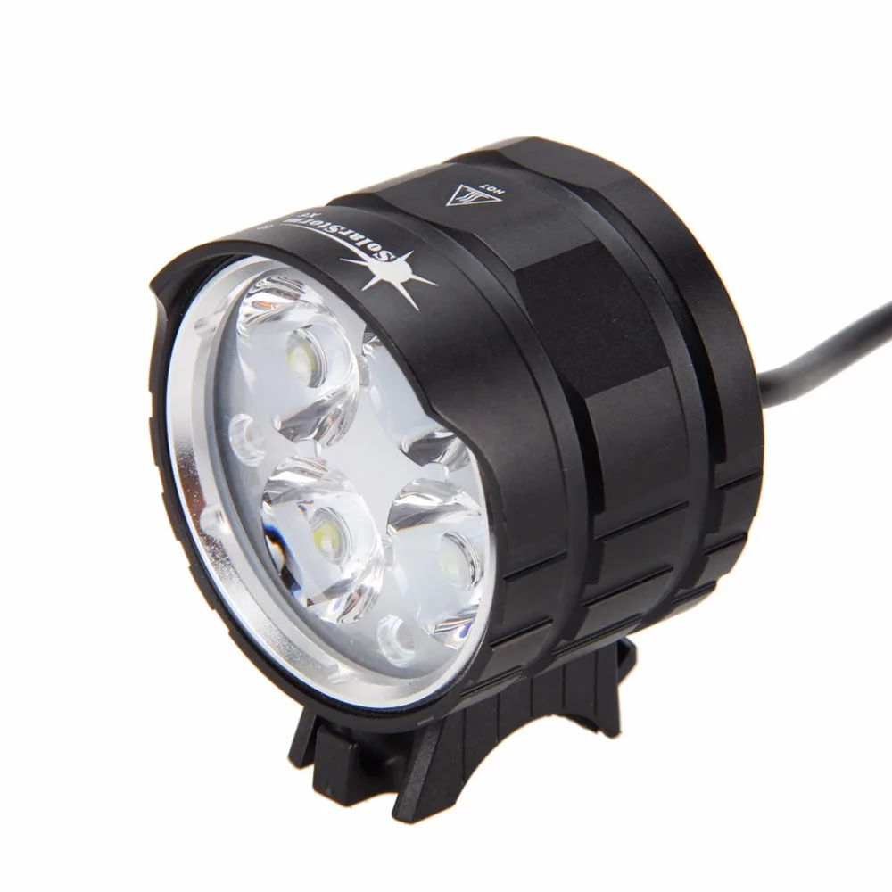 Top SolarStorm 8000LM 4x XML T6 LED Head Front Bike Lamp Bicycle light Cycling Lamp Flashlight Torch +6x18650 Battery+ Taillight 2 Top SolarStorm 8000LM 4x XML T6 LED Head Front Bike Lamp Bicycle light Cycling Lamp Flashlight Torch +6x18650 Battery+ Taillight 2