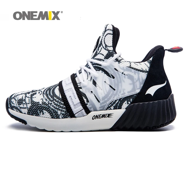 ONEMIX Новый Мужчины Кроссовки Дышащий Boy Спорт Кроссовки 2017 Мужской Athletic Обувь Увеличение высоты Женская Обувь Размер 36-45