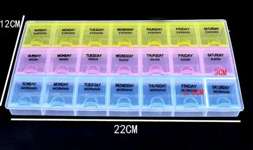 

1pcs 21 Grids Storage Empty Bottle Box Case Pot For Nail Art Rhinestone Tips Jewelry Ring Necklace Earring New