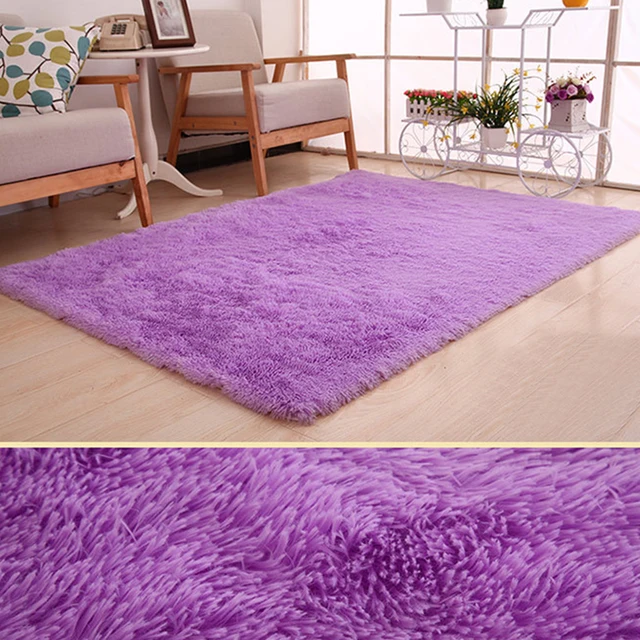10 Colors 120x160cm Large Plush Shaggy Thicken Soft Carpet Area Rug