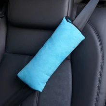 1pc Car Seat Belts Pillow Protect Shoulder Pad for Kids Safety Strap Fit Seat Belt Adjuster Device Auto Safety Belt Cover