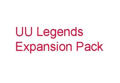 Лучшее качество UU настольная игра единороги карточная игра на английском языке - Цвет: Legends expansion