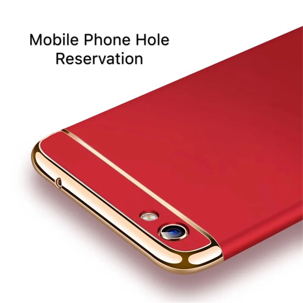 Для OPPO A3 A33 A37 A57 A39 A59 S F1 капюшон случае Роскошные Гальванизируйте чехол для