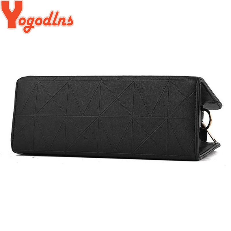 Yogodlns New Summer Female Handbag Women Multi-Pocket Zipper Shoulder Bag PU Leather Women Crossody Bag Famous Brand Purse