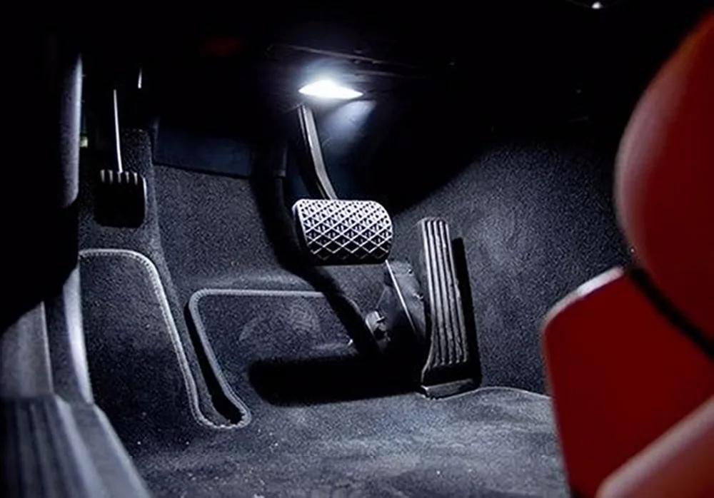 ANGRONG 2x светодиодный перчаточный ящик для багажника Footwell внутренняя подсветка