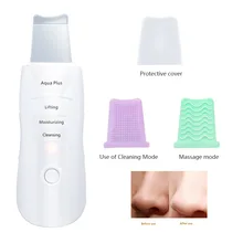 NEW Ultrasonic Deep Face Cleaning Machine Skin Scrubber Remove Dirt Blackhead Reduce Wrinkles And Spots Facial
