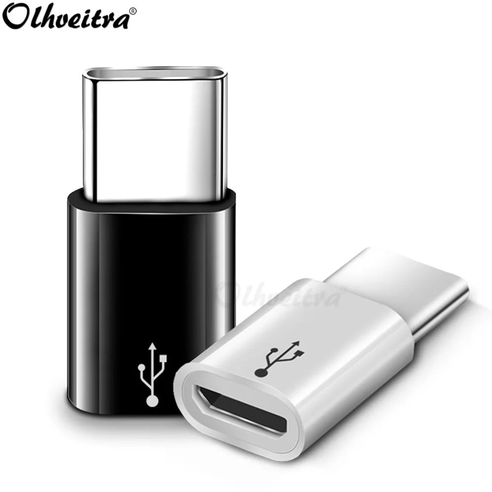Olhveitra USB C адаптер для Micro Xiaomi Redmi Note 7 Pocophone F1 Sansung S8 + зарядная станция Type-c Adaptador Tipo |