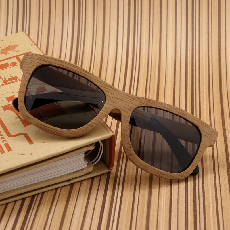 BG007 bamboo sunglasses for men and women polarized sun glasses eyewear (20)