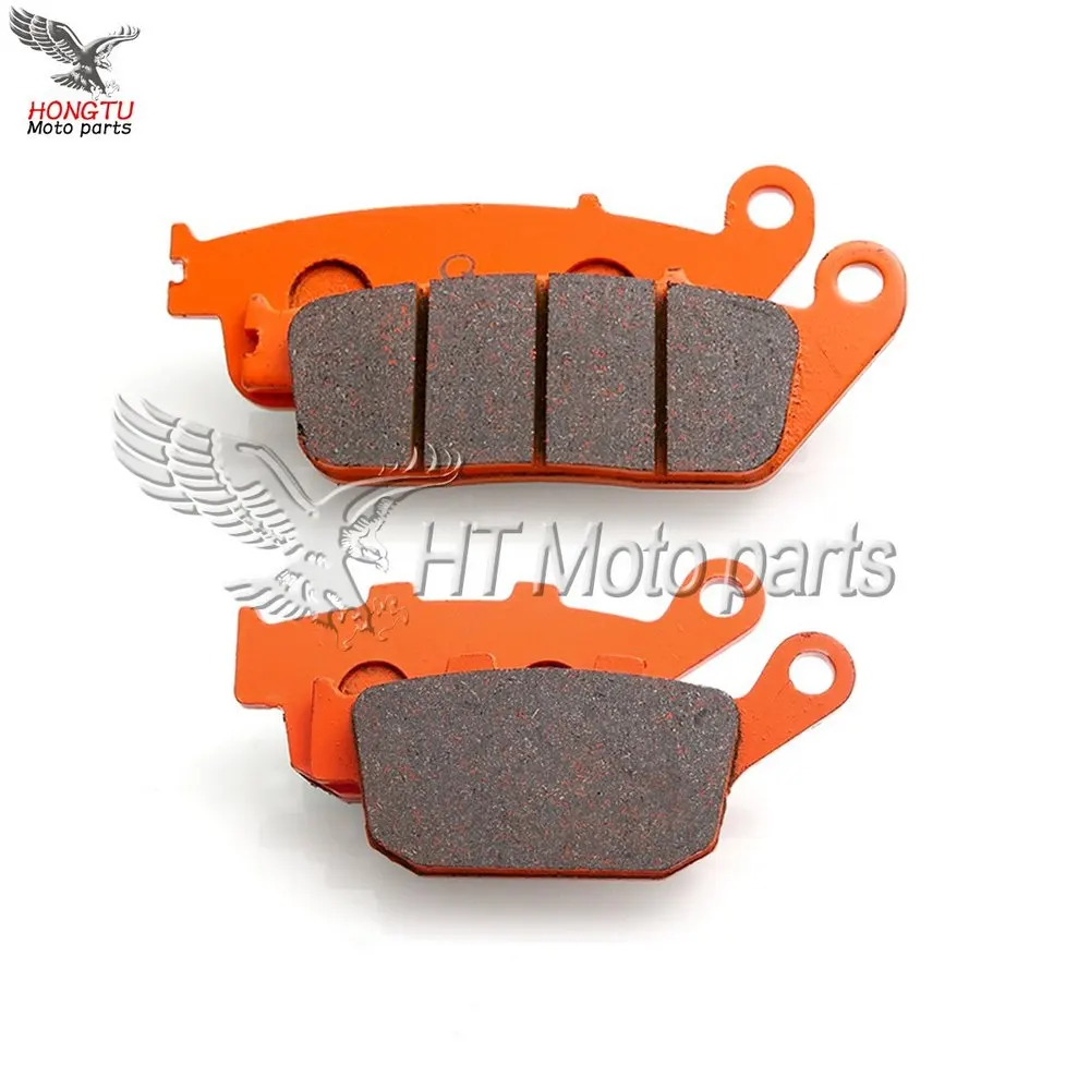 

Motorcycle Dutch rock cotton Front Rear Brake Pads For Honda NC750 NC 750 S w Xw DCT 2014 2015 / NM4 Vultus NC 750J 2015 2016