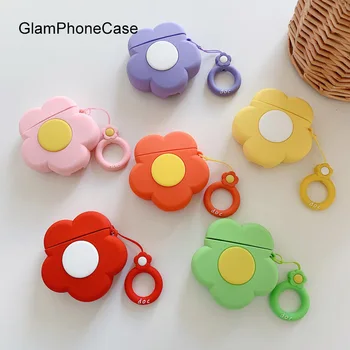 

GlamPhoneCase Multicolor Flowers Airpods1/2 Generation Protective Cover Apple Wireless Bluetooth Headset Box