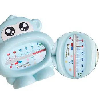 

Baby Safe Floating Cartoon Bath Thermometer Cartoon Edges Multi-functional Thermometer Can Display Indoor Temperature Water Test