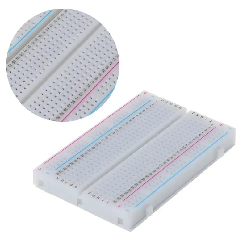 

400 Tie Points Universal Solderless PCB Breadboard Mini Test Protoboard