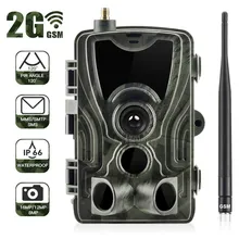 HC801M 2G MMS камера для охоты, камера для животных, инфракрасная камера для фото, видеонаблюдения, 16MP 1080 P, камера для охоты с ночным видением Chasse