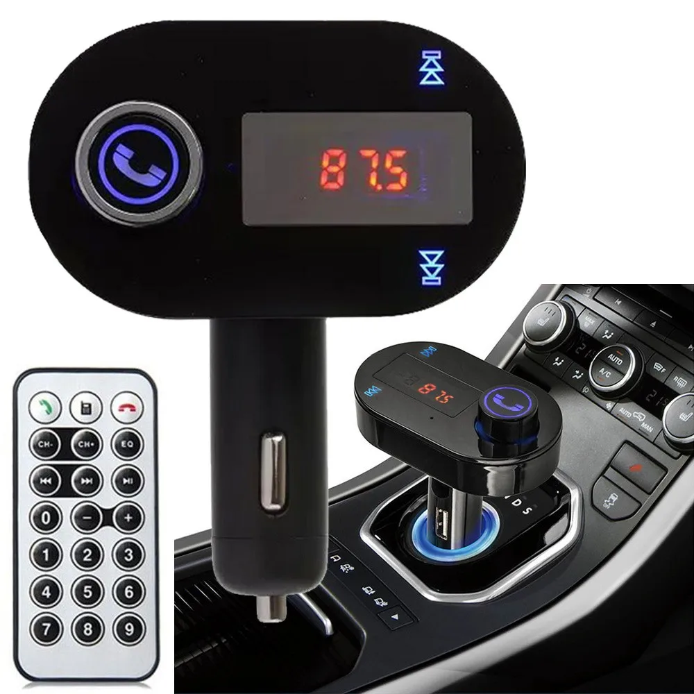 willtoo-Wireless-Bluetooth-Car-Kit-LCD-FM-Transmitter-Modulator-USB-SD ...
