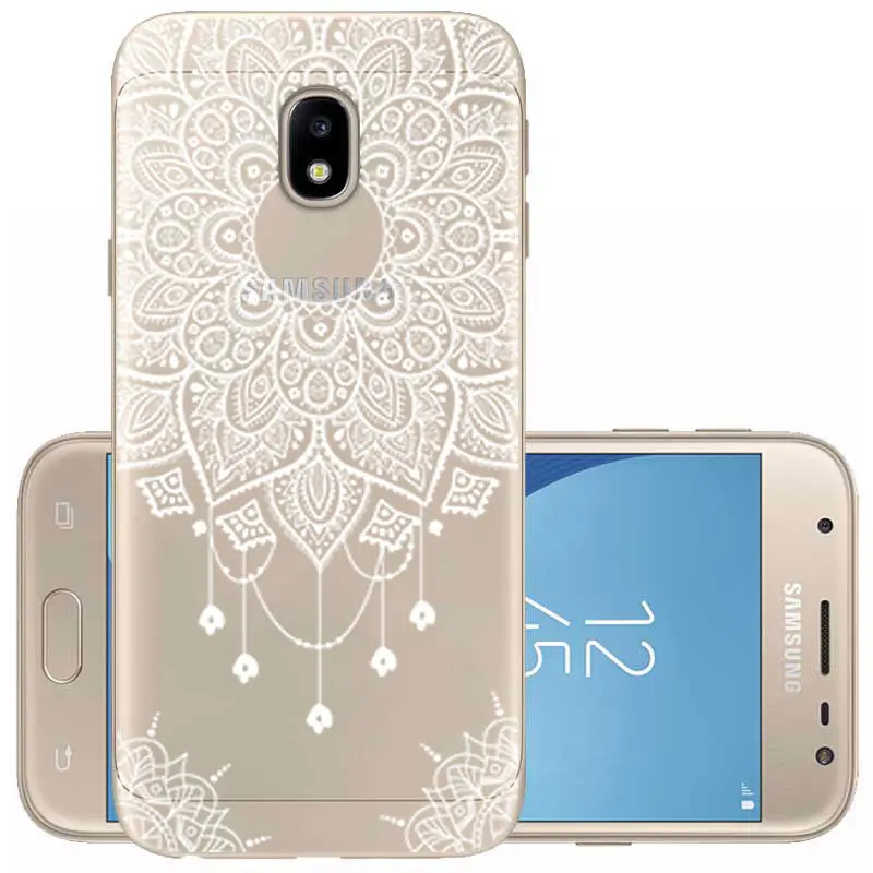 Arvin Soft TPU FOR Samsung Galaxy J7 2017 Smart Back Protective Phone Cover FOR Samsung J330 J4 J5 Clear Painted case FOR J6 J8 (9)