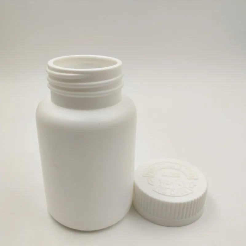 10 шт./лот 150 мл 150cc пластиковый HDPE белый пустой фармацевтический многоразовый витаминные капсулы Бутылка Контейнер для лекарств Упаковка Порошка