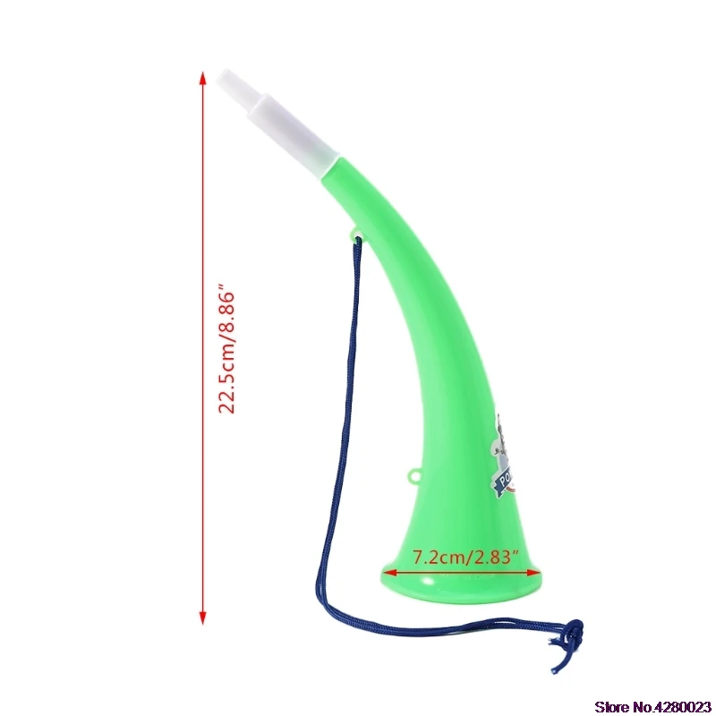 Football Game Fans Cheerleading Props Ox Horn Vuvuzela Kid Trumpet Toy plastic horn,football noise makers