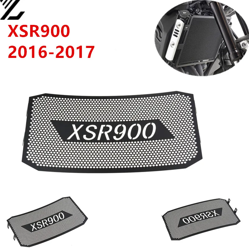 

For Yamaha XSR 900 2016 2017 2018 CNC Motorcycle Parts Aluminium Black xsr900 Radiator Side Guard Grill Grille Cover Protector