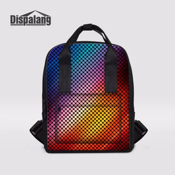 

Dispalang Light Polka Dot Women Travel Backpack Casual Daily Bagpack Double-shoulder Mother Bag Double-duty Bag Top-handle Bag