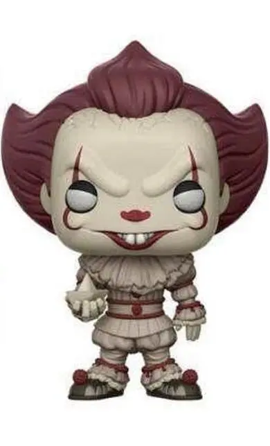 Funko pop Movies Стивен Кинг это Джокер клоун персонаж PENNYWISE Виниловая фигурка кукол игрушки - Цвет: exclusive 472 No box