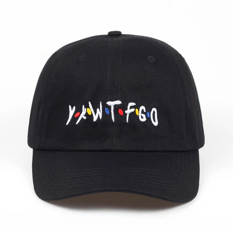 

2019 new YKWTFGO Cotton Embroidery Baseball cap men women Summer fashion Dad hat Hip-hop caps gorras