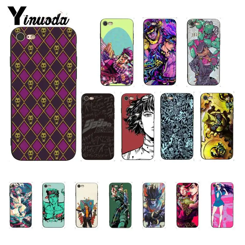 Yinuoda Jojo S Bizarre Adventure Jojo Anime Painted Phone Case For Iphone X Xs Max 6 6s 7 7plus 8 8plus 5 5s Xr 11 Pro Max Half Wrapped Cases Aliexpress Yinuoda Jojo S Bizarre Adventure Jojo Anime Painted Phone Case For Iphone X Xs Max 6 6s 7 7plus 8 8plus 5 5s Xr 11 Pro Max Half Wrapped Cases Aliexpress