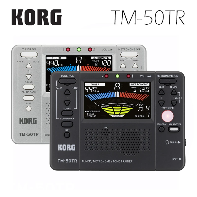 Korg TM50TR TM 50TR универсальный прибор тюнер/тренажер метроном/тональный тренажер