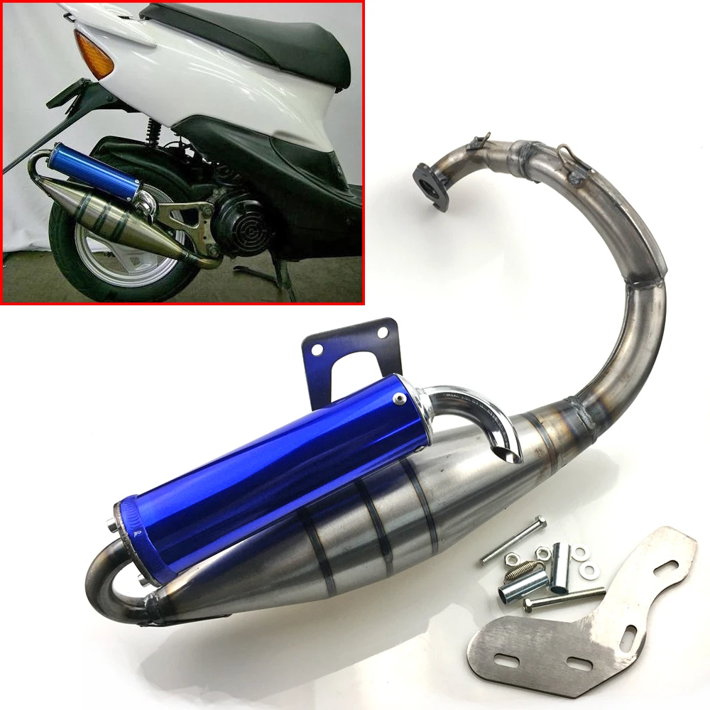

Exhaust System Muffler Pipe For Honda DIO 50 DIO50 AF18 AF24 AF27 AF28 AF30 Motorcycle Motor bike