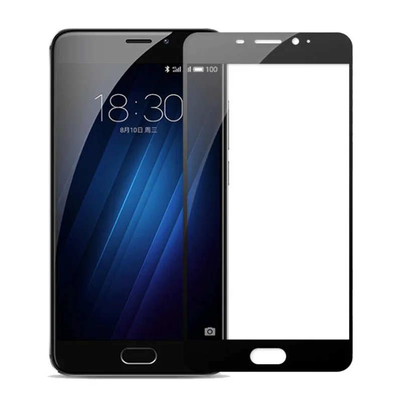 GerTong полноэкранное закаленное стекло для Meizu M5C M5 M6 Note M3 M5S M3S U10 U20 Pro 7 Plus M3E защитная