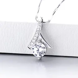 CHEESTAR JEWELS ювелирные изделия из чистого серебра 925 Серебряные кулоны для женщин только новый дизайн с круглыми камнями 6,5 мм CZ без цепей