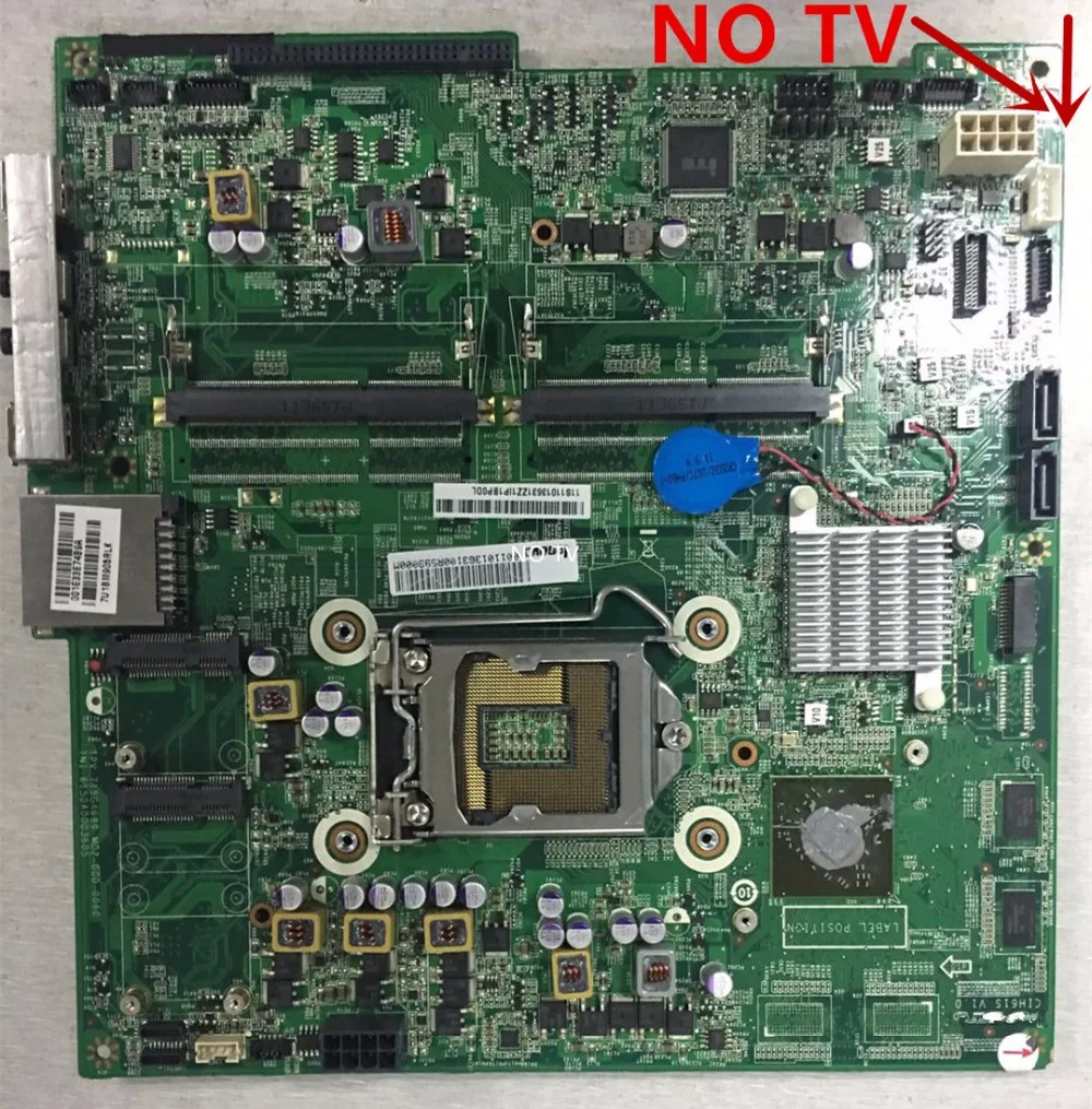 Относится к материнской плате Lenovo B320 CIH61S системная плата DDR3 H61 LGA1155 100%