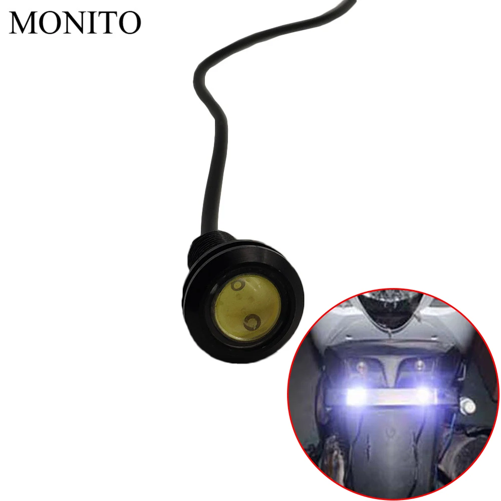 

Motorcycle Eagle Eye LED Strobe Light DRL Daytime Running Signal Lamp For KTM KAWASAKI Z900 ER6N Z800 Z750 Z1000SX FZ6R ER-6N