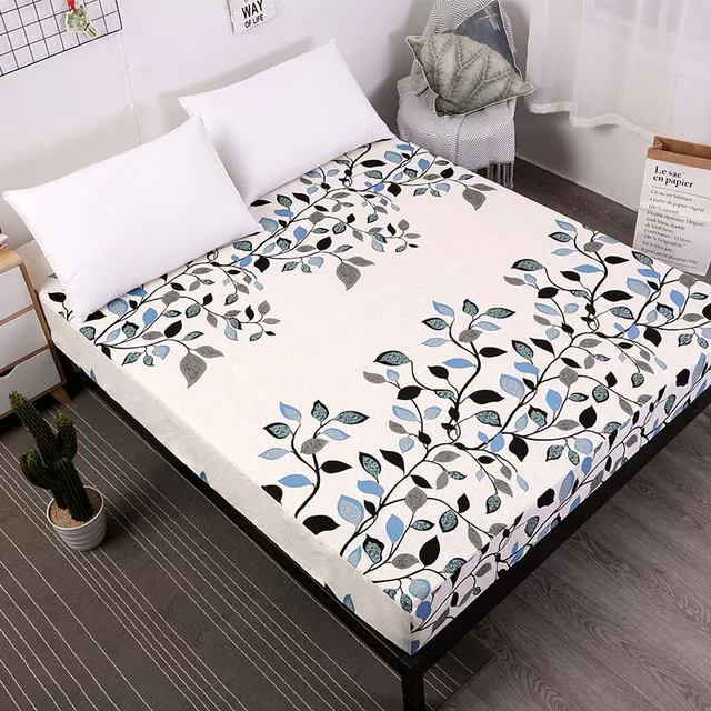 Buy Nordic Style Floral Printed Waterproof Mattress