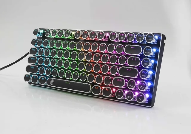 스팀펑크의 매력과 현대 기술의 만남: HUO JI Z-88 기계식 키보드