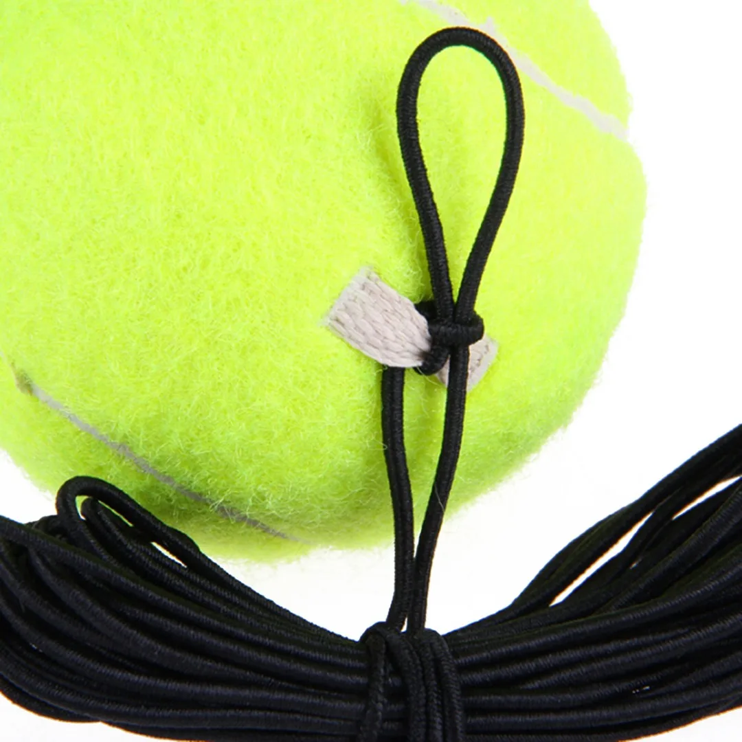Гимнастический Теннисный тренажер, эластичный резиновый шерстяной тренировочный теннисный мяч со струной для тренировки одной посылка