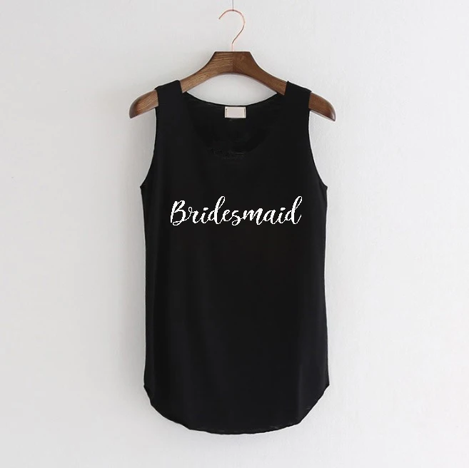 Gold Bride With Heart Racerback Tank Top Marriage Bachelorette Party Tee