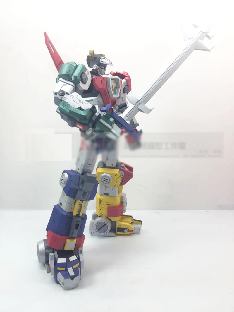 Super Alloy Lion Voltron Soul Beast King Golion Transformation Robot Paper  Model Action Figure Collection Toy - Action Figures - AliExpress