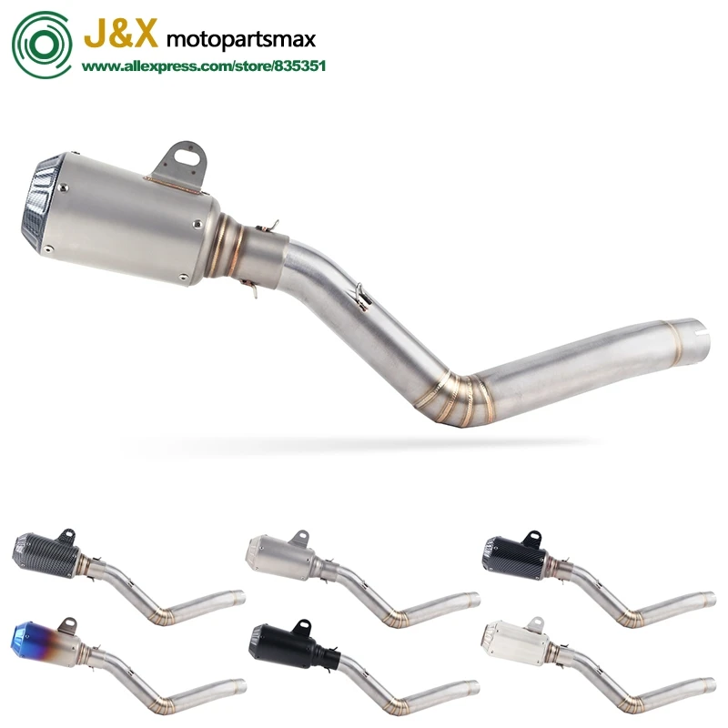 Мотоциклетный глушитель TRK502 труба Akrapovic Racing полная выхлопная система средняя